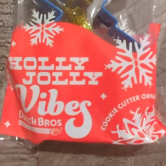 Dutch Bros Cookie Cutter ornament, NWT! - Picture 2 of 7